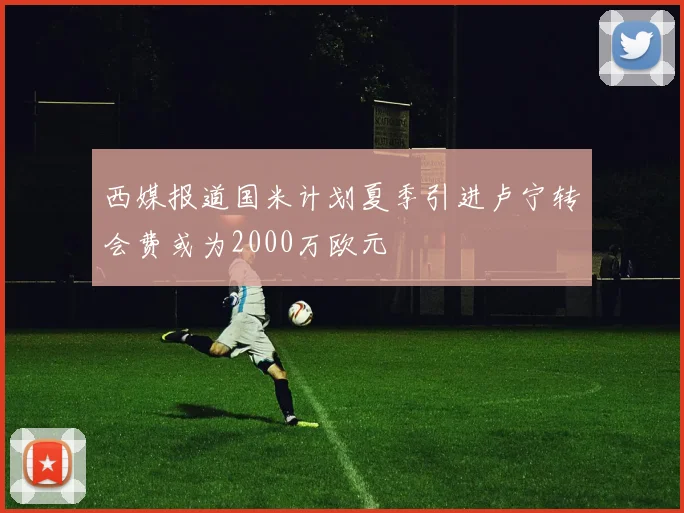 西媒报道国米计划夏季引进卢宁转会费或为2000万欧元